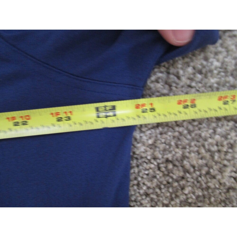 RhoBack Performace QZip 1/4 blue Mens XL golf athletic - Picture 2 of 7